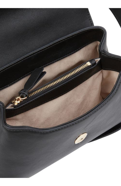 Rag & Bone Realm Leather Crossbody Bag In Black
