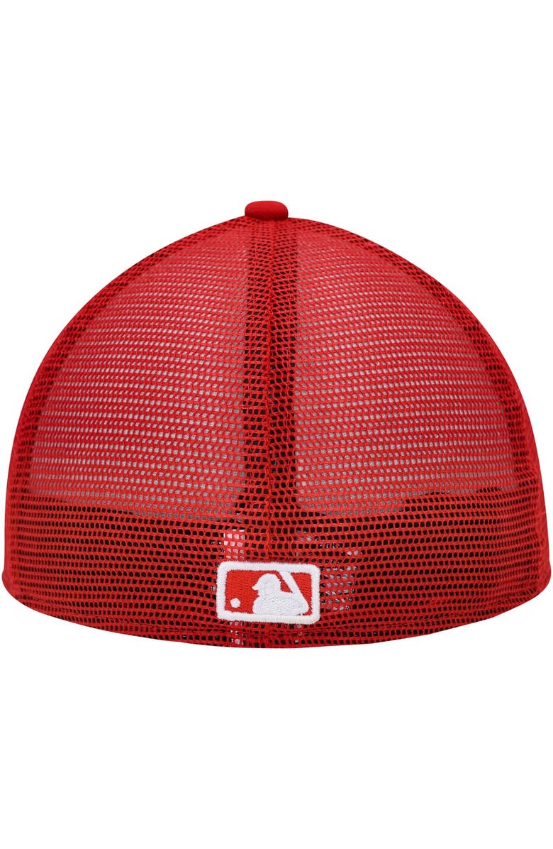 New Era Men's New Era White/Red Washington Nationals 2023 On-Field Batting Practice Low Profile 59FIFTY Fitted Hat, Alternate, color, White