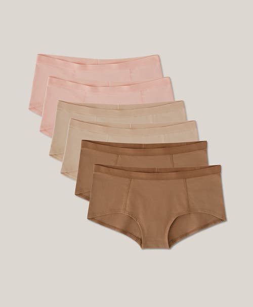 Pact Organic Cotton Everyday Boy Short 6-pack