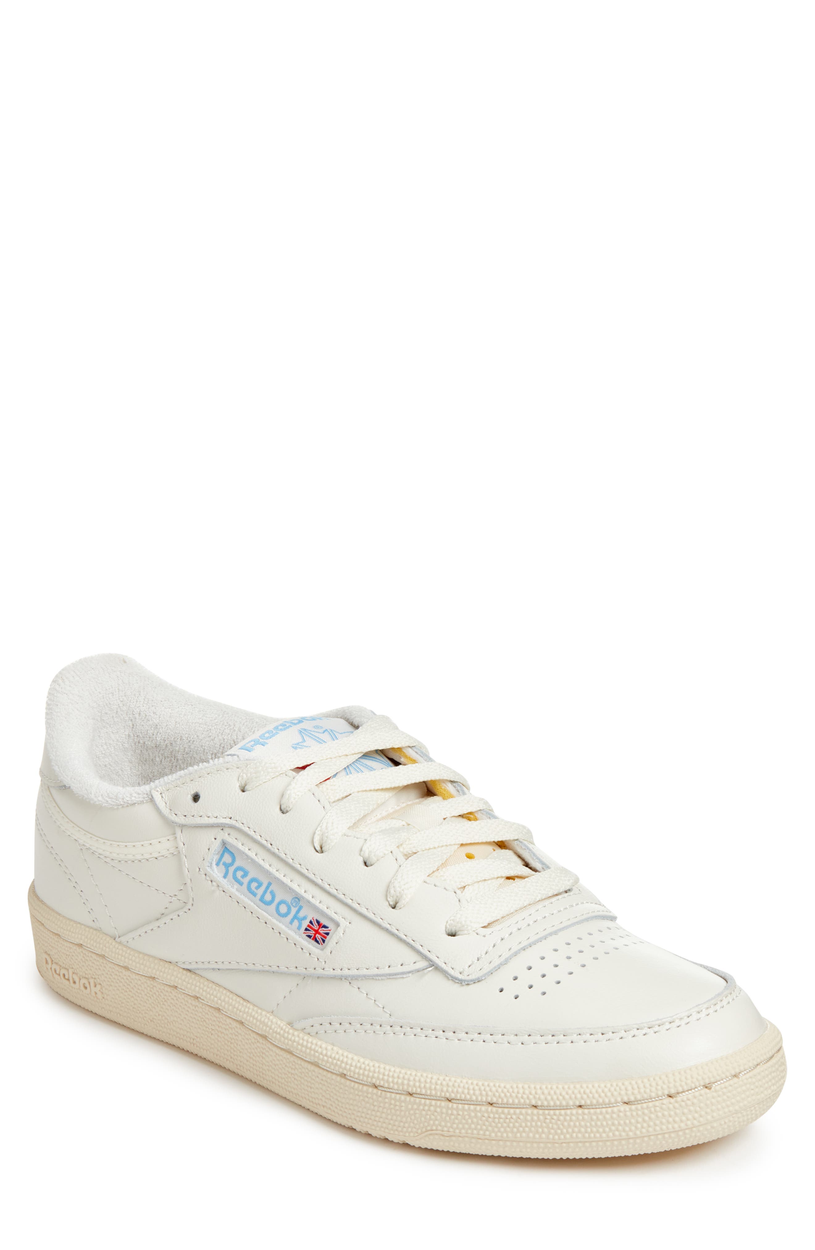 Reebok Club C 85 Vintage Sneaker, Main, color, Chalk/Alabas/Skyblu