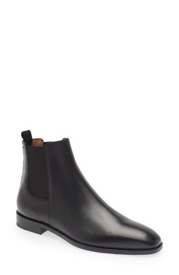 Hugo Boss Boss Lisbon Chelsea Boot In Black