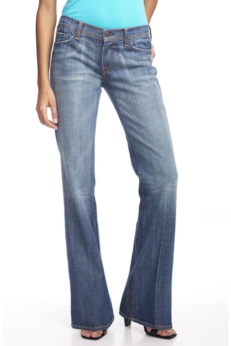 'Ingrid' Stretch Jeans, Main, color, NEW PACIFIC