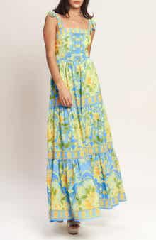FLYING TOMATO Printed Maxi Dress