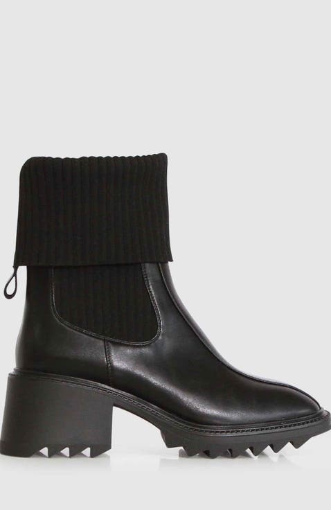 Perfect Illusion Knit Boot