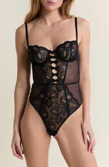 Grace Cutout Underwire Teddy