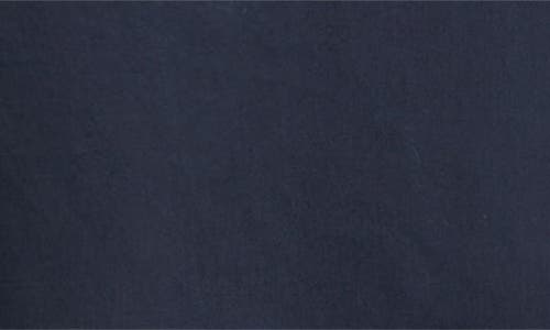 Shop Frame The Gathered Short Sleeve Button-up Shirt In Navy