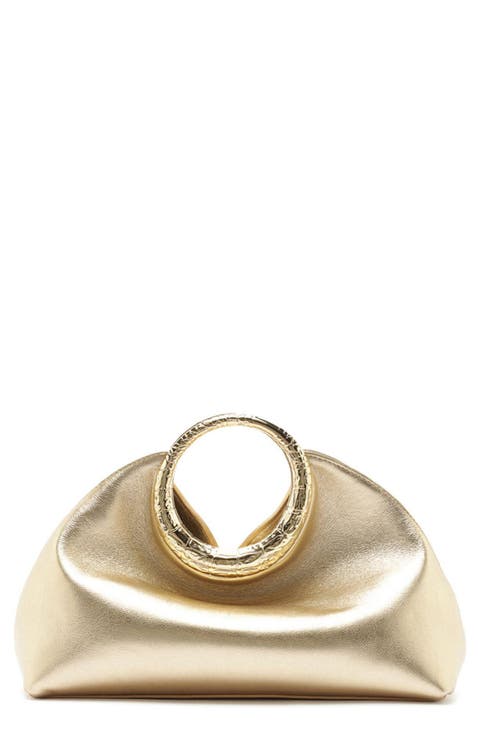 Mia Small Leather Clutch