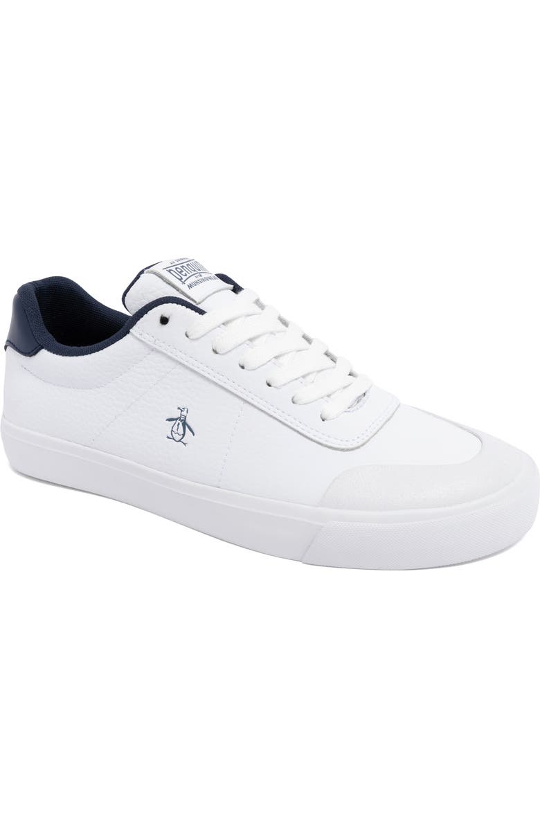 Original Penguin <p>Sylas Court Sneaker (Men)</p>, Main, color, White/ Navy