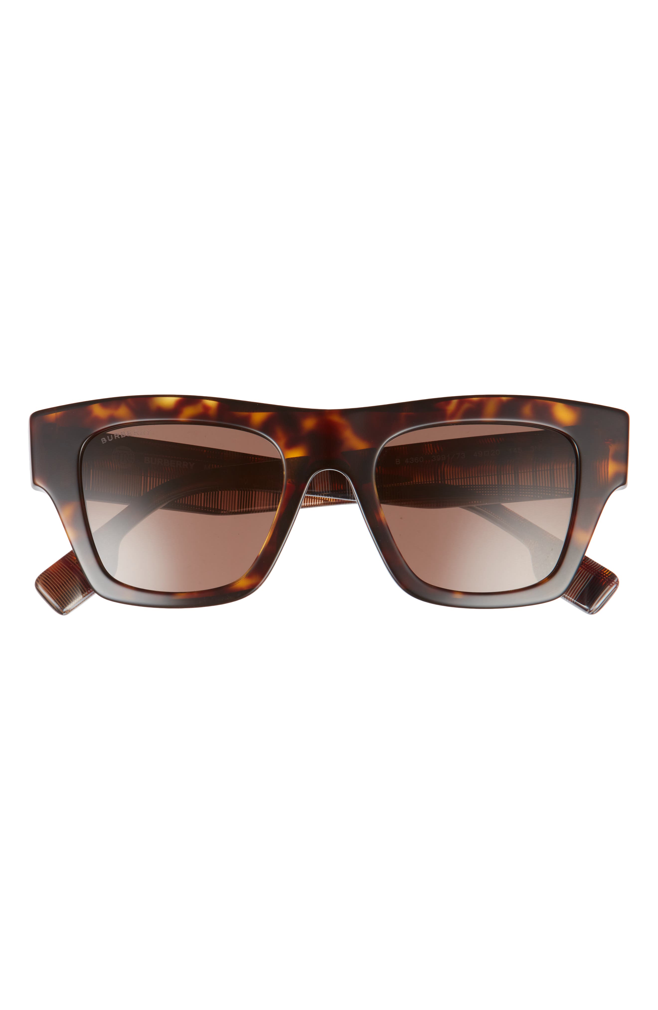 49mm Square Sunglasses
