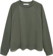 MANGO Relaxed Classic Sweatshirt