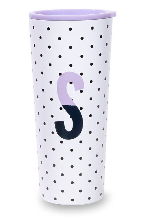 stainless steel initial tumbler