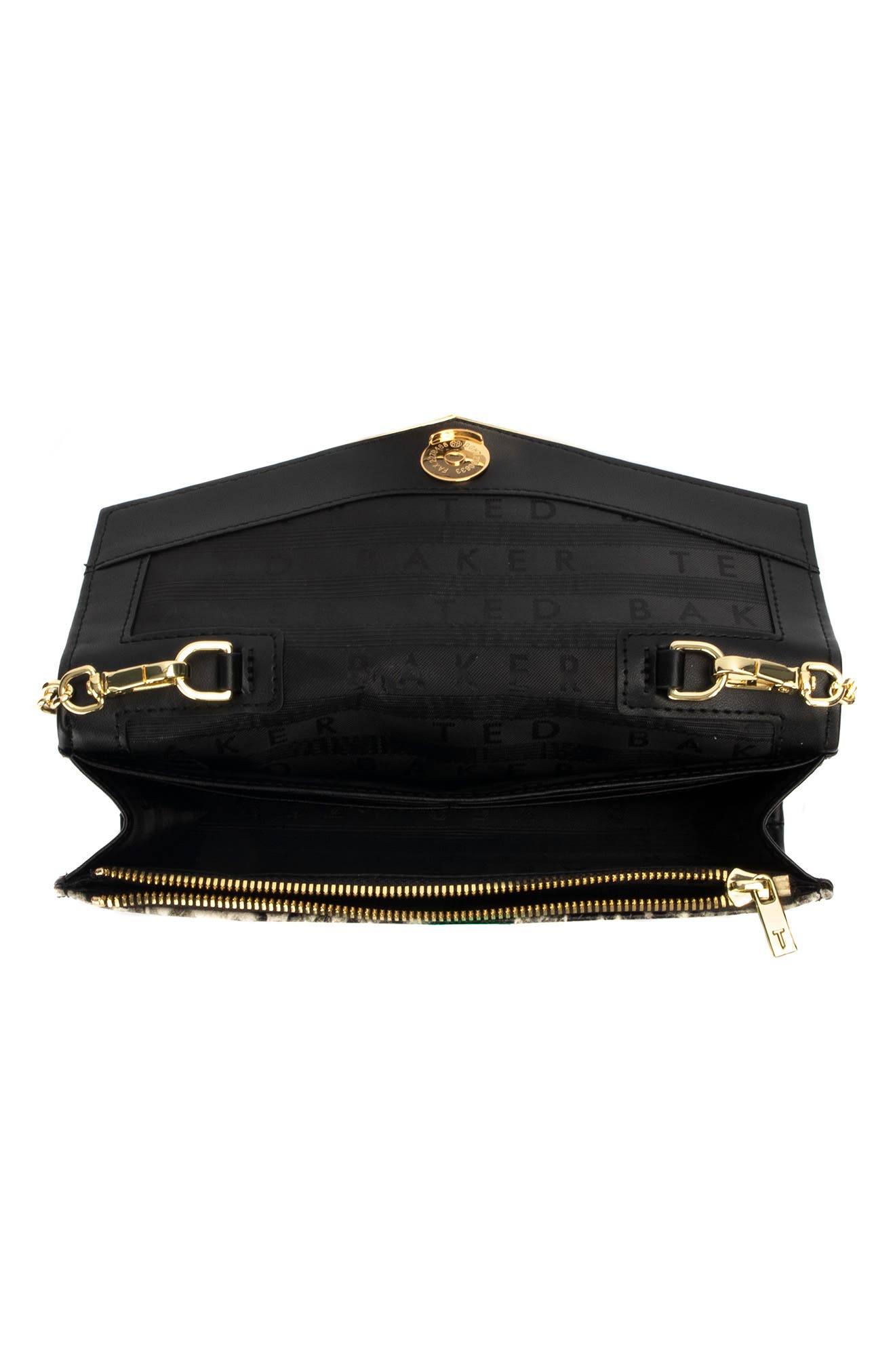 Ladora Exotic Quilted Wallet on a Chain, Alternate, color, SNAKE