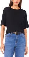 1.STATE Cable Knit Poncho Sweater