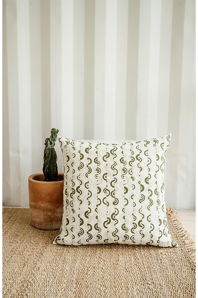Ortega in Cereus 24" x 24" Pillow, Alternate, color, Cereus
