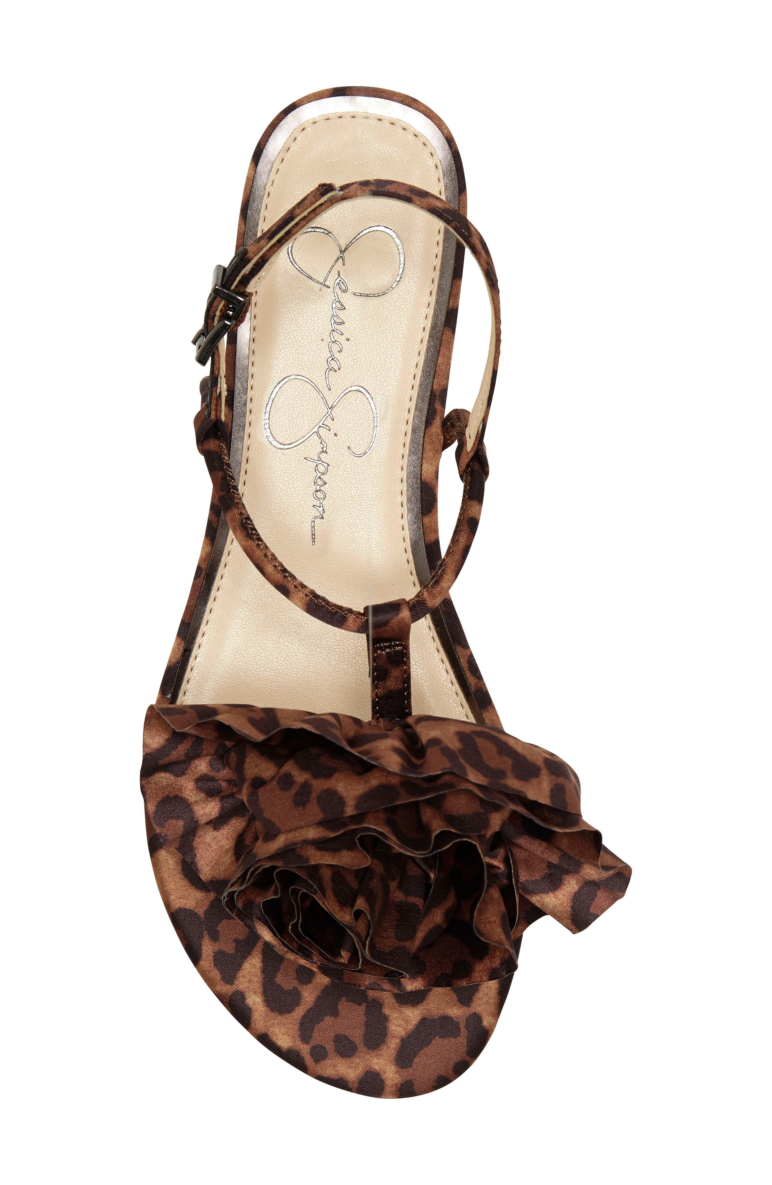 Jessica Simpson Kirah Sandal, Alternate, color, Natural Satin