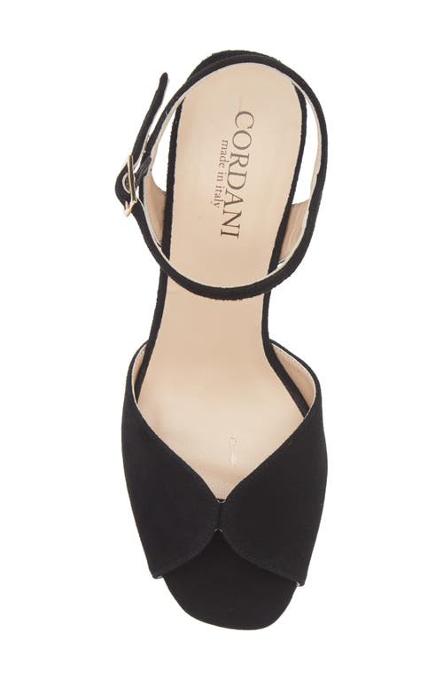 Cordani Ingrims Ankle Strap Sandal In Black