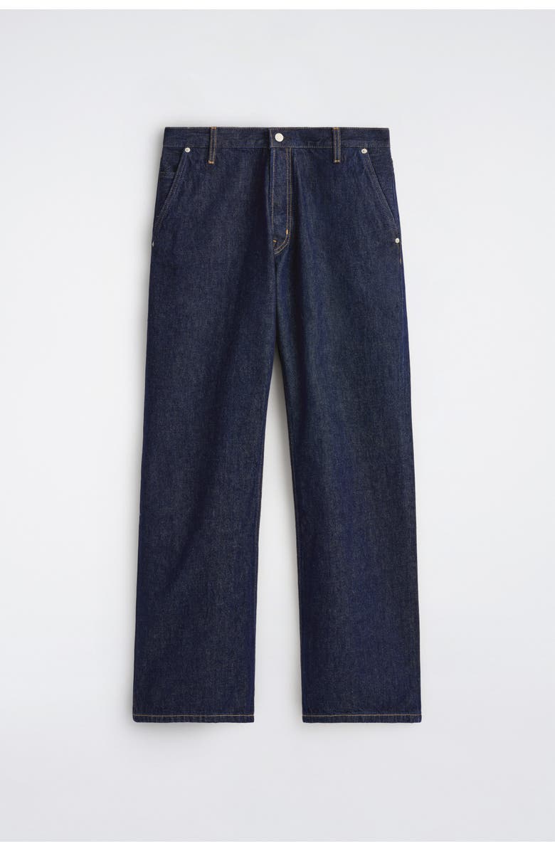 COS Relaxed-fit Bootleg Jeans, Alternate, color, Indigo