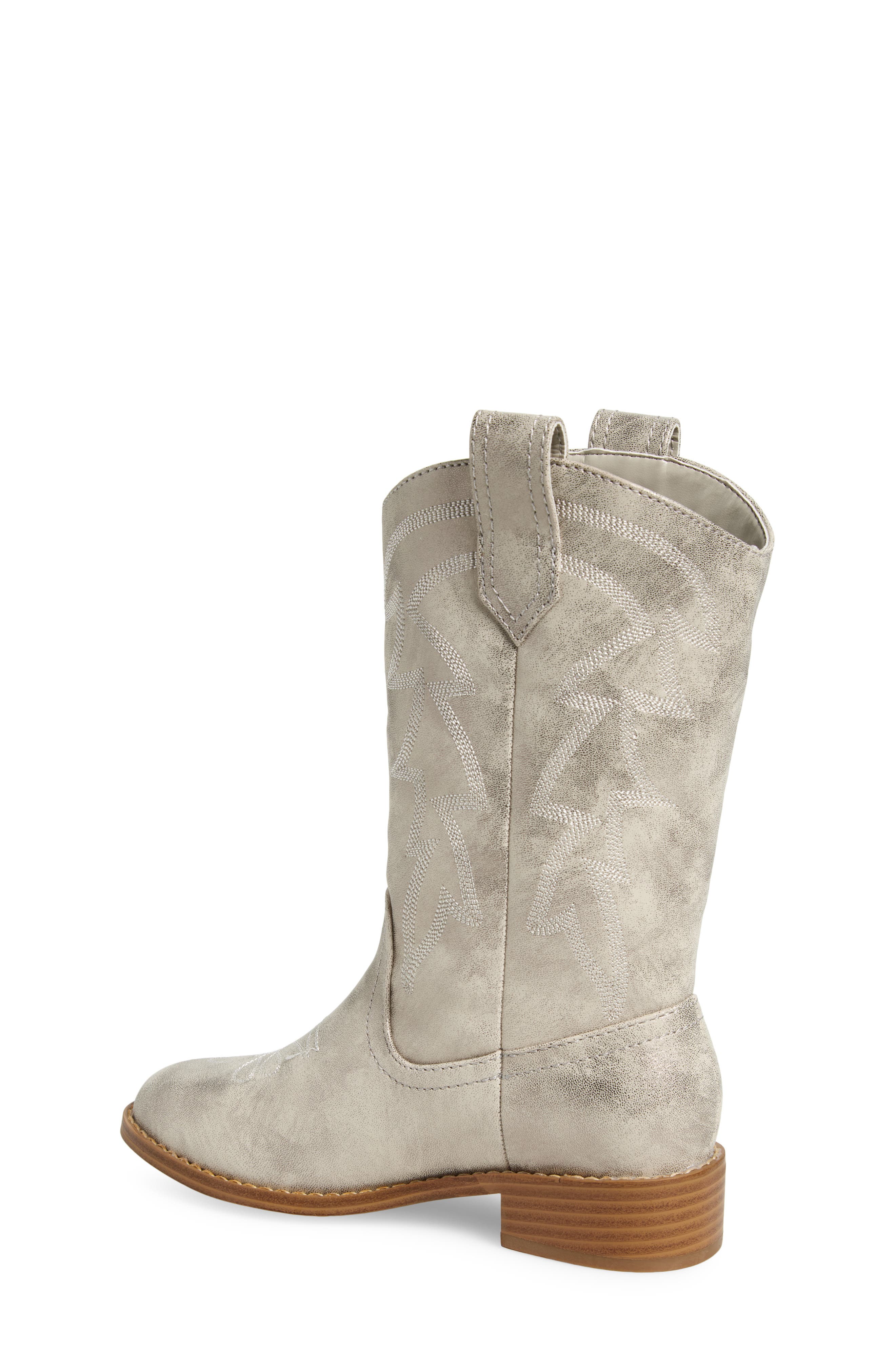 Nordstrom Kids' Haislee Western Boot, Alternate, color, 