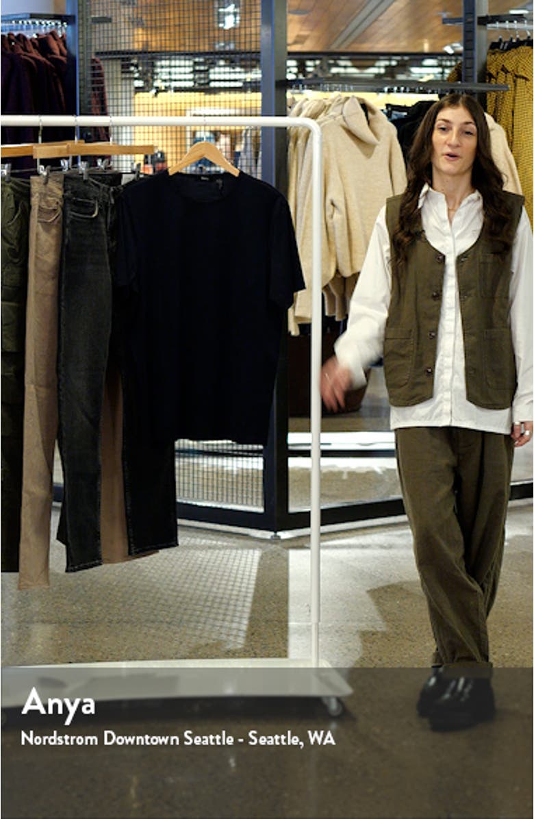 Precise Luxe Cotton Jersey Tee, sales video thumbnail