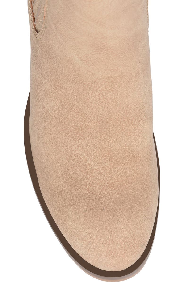 KORKS Hadley Block Heel Bootie, Alternate, color, Natural