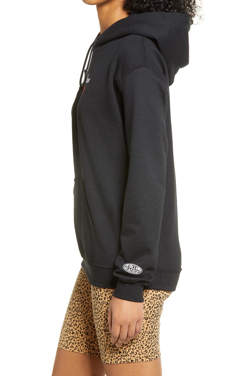 Petals and Peacocks Get Well Soon Hoodie, Alternate, color, 