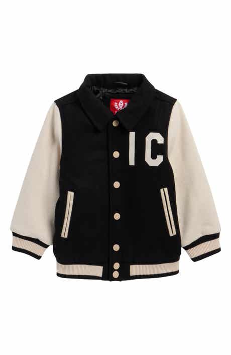 ICECREAM Kids' Constellation Wool Blend Varsity Jacket