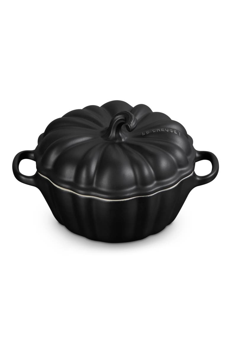 Figural Pumpkin Mini Baking Dish, Alternate, color, LICORICE