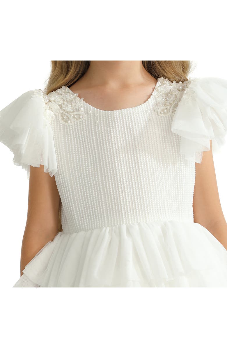 Tulleen Abbyfield Dress, Alternate, color, White