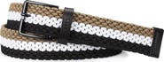 BOSS Stripe Woven Belt