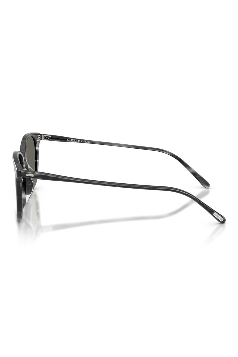 52mm Ladein Square Sunglasses, Alternate, color, DIVERS BLUE / CARBON GREY