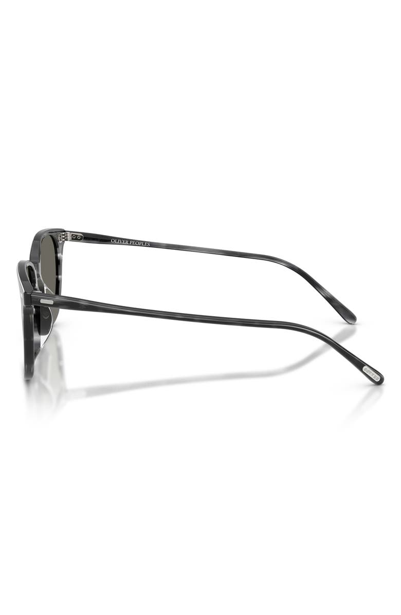 Oliver Peoples 52mm Ladein Square Sunglasses, Alternate, color, Divers Blue / Carbon Grey
