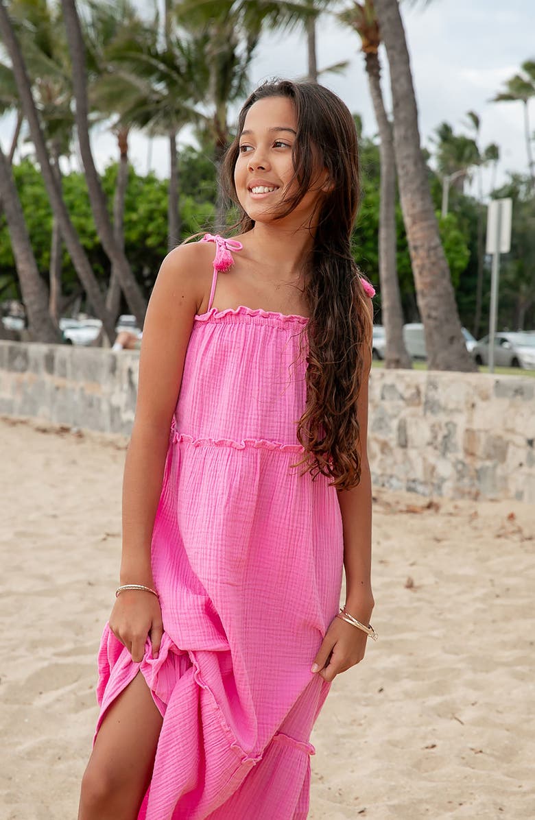 Feather 4 Arrow Kids' Solstice Cotton Gauze Sundress, Alternate, color, 