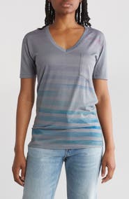 GO COUTURE Deep V-Neck Boyfriend T-Shirt