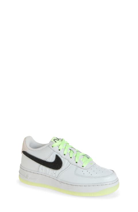 Kids' Force 1 Low Alien Glow-in-the-Dark Sneaker