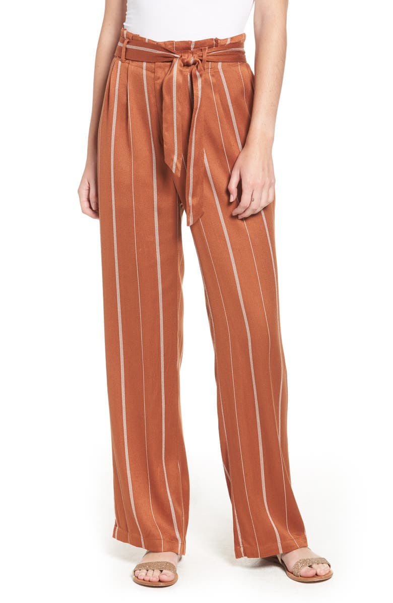 Ten Sixty Sherman Paperbag Waist Pants, Main, color,