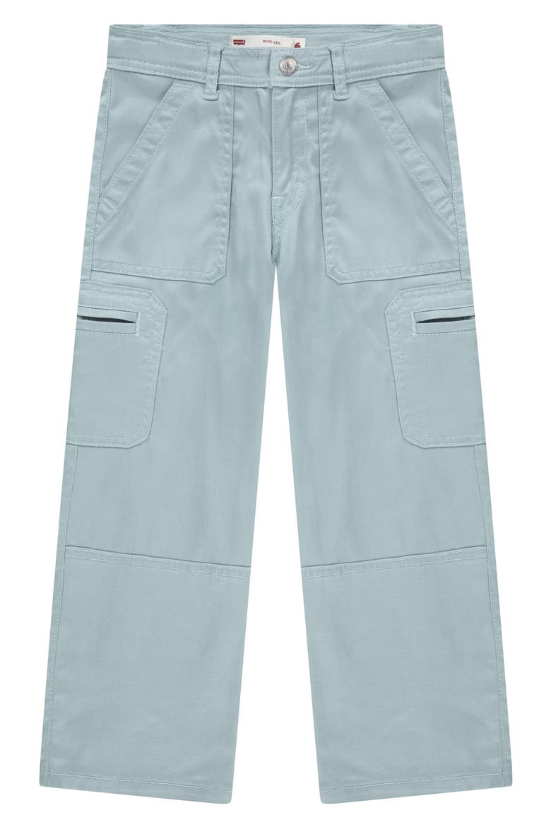 Kids' 94 Baggy Wide Leg Cargo Pants, Main, color, BLUE SURF