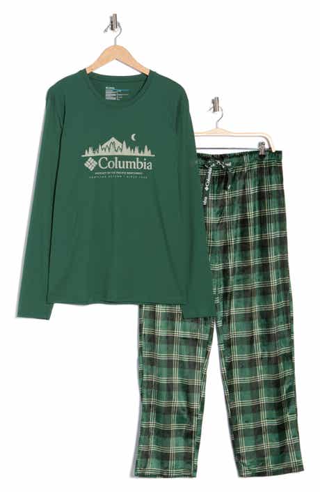 Columbia Long Sleeve T-Shirt & Pants Pajamas