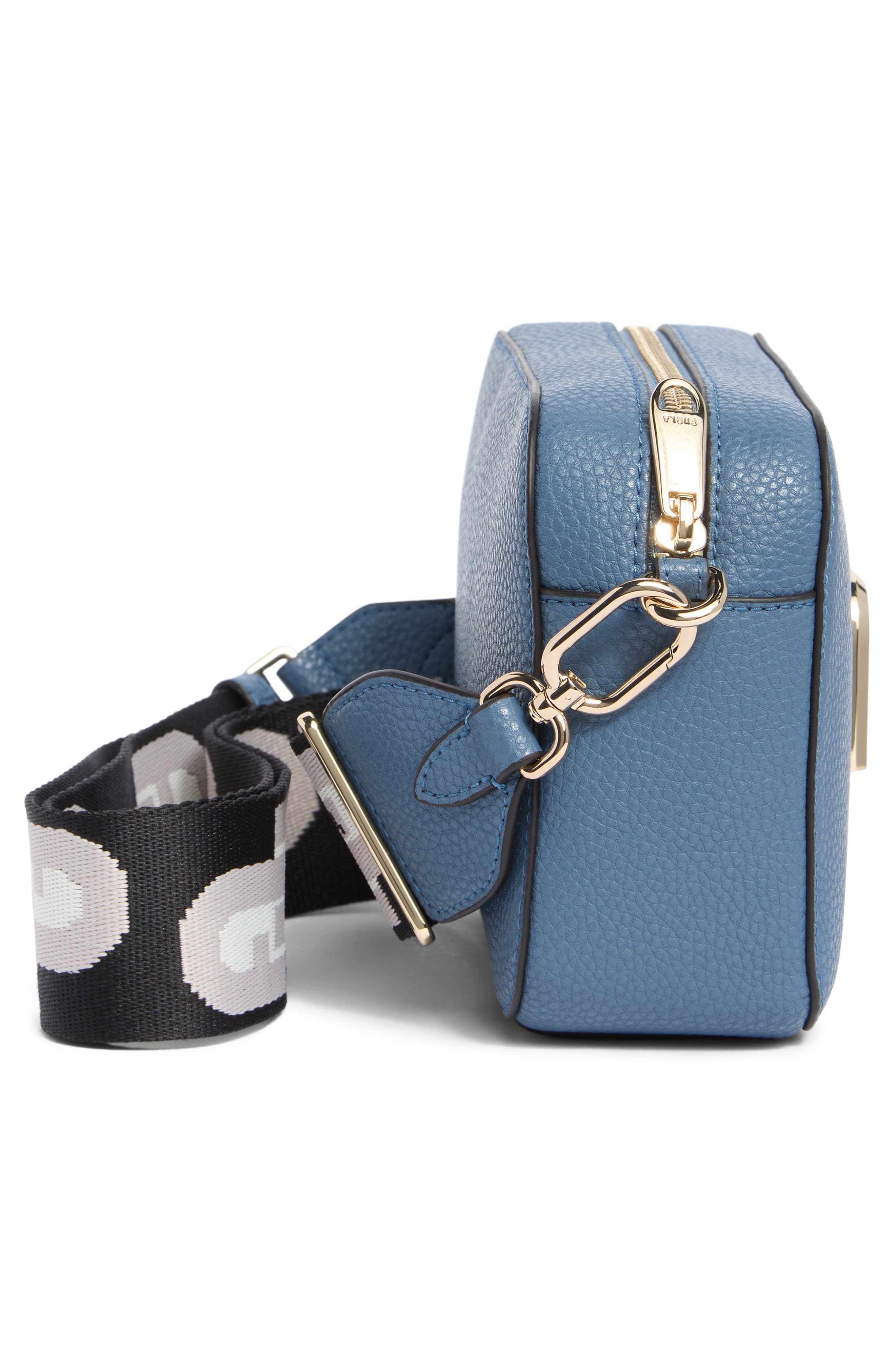 Gardenia Mini Camera Case Crossbody Bag, Alternate, color, DENIM+TONI GHIACCIO