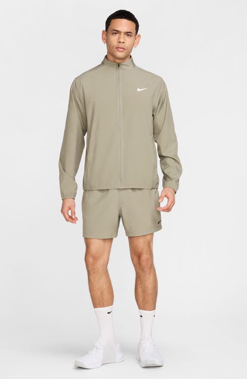 Nike Form Dri-fit 5-inch Unlined Versatile Shorts In Gray