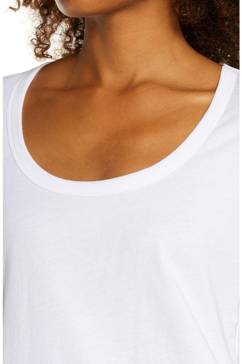 Organic Cotton T-Shirt, Alternate, color, EARTH WHITE