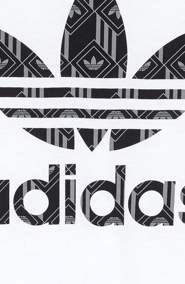 adidas Originals adidas Trefoil Graphic Tee, Alternate, color, 