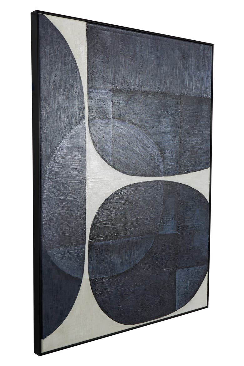 Framed Canvas Wall Art, Alternate, color, BLUE