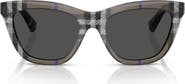 Burberry 53mm Cat Eye Sunglasses