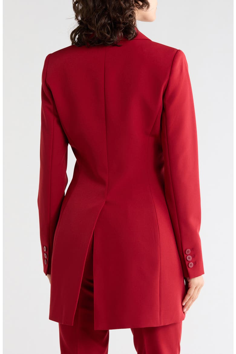 Single Button Blazer, Alternate, color, RHYTHM RED