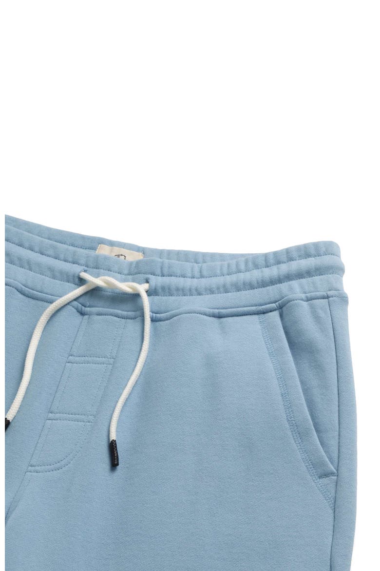 Sailor Drawstring Terry Short, Alternate, color, Glacier Lake
