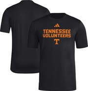 adidas Men's adidas Black Tennessee Volunteers Wordmark Poly T-Shirt