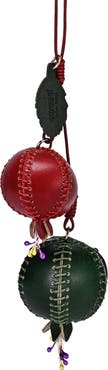 OLD TREND Pom Genuine Leather Botanical Fruit Charm