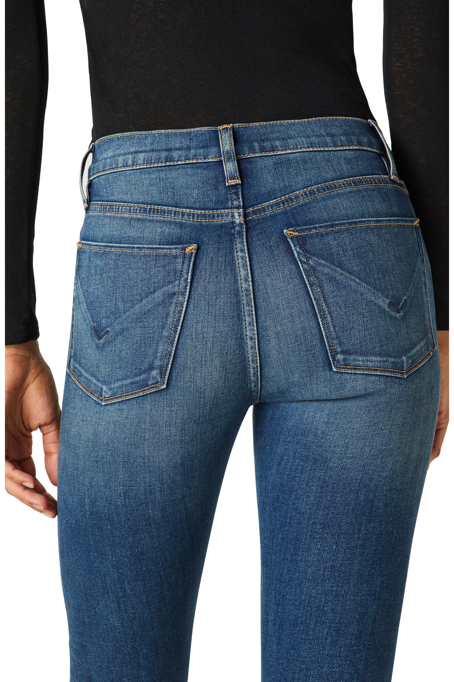 True Styles Barb Hudson Jeans Barbara High Waist Ankle Skinny Jeans (Women) | Nordstrom