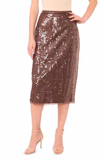 Halogen® Paiette Sequin Pencil Skirt