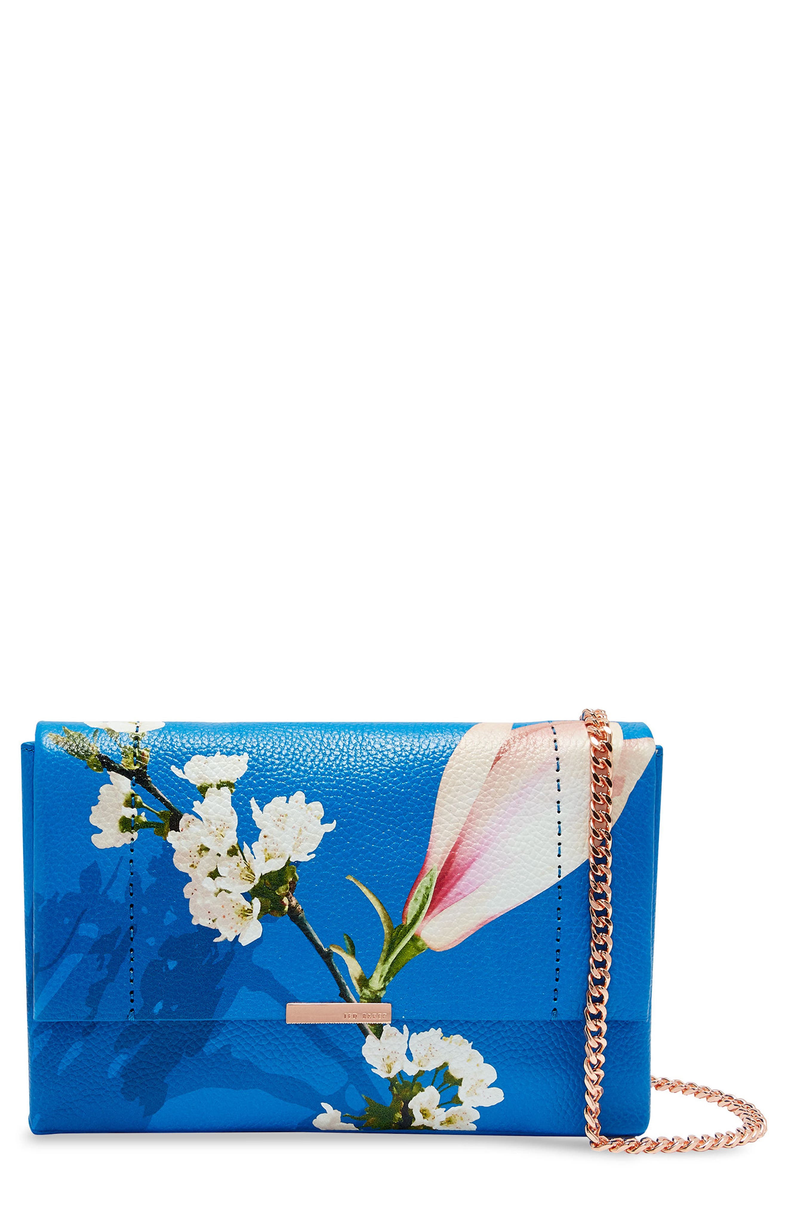 Ted Baker London Haalle Harmony Leather Crossbody Bag, Main, color, 